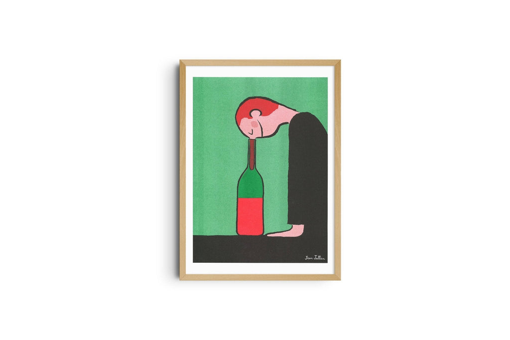 A3 poster - Jean Jullien - Bottle - Rosetta's