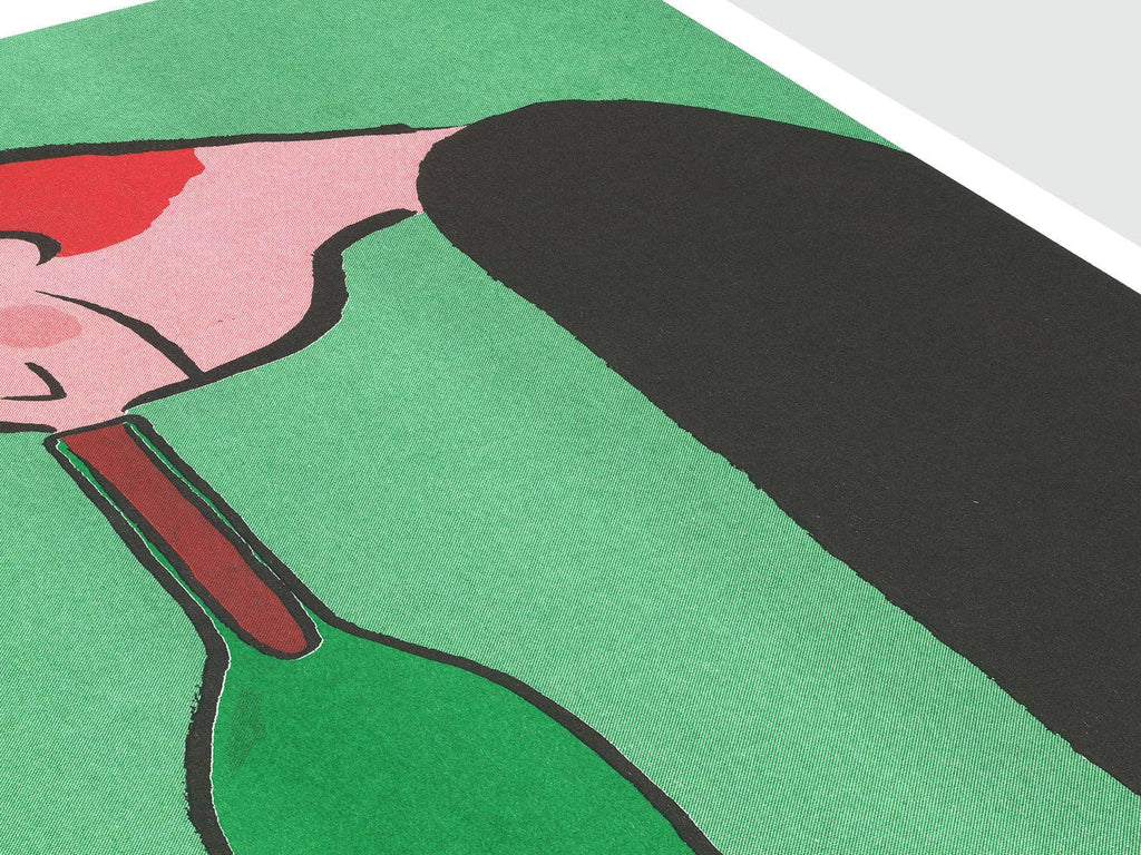 A3 poster - Jean Jullien - Bottle - Rosetta's