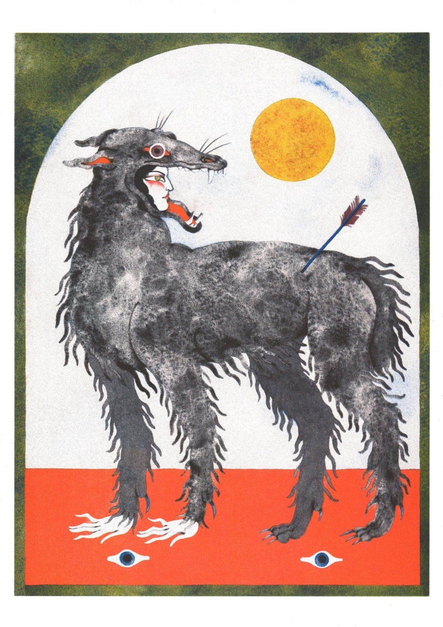 A3 poster - Lou Benesch - The Dress - Rosetta's