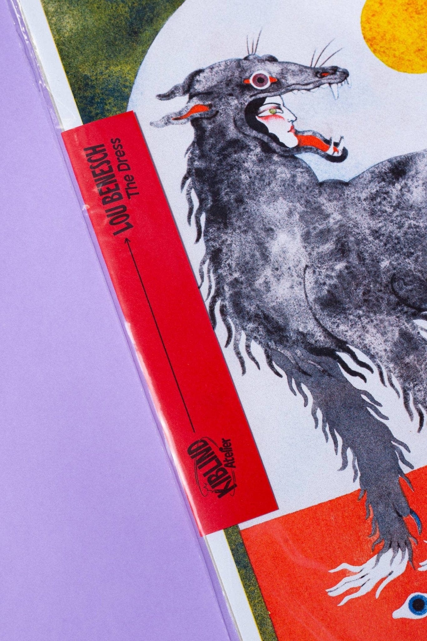 A3 poster - Lou Benesch - The Dress - Rosetta's