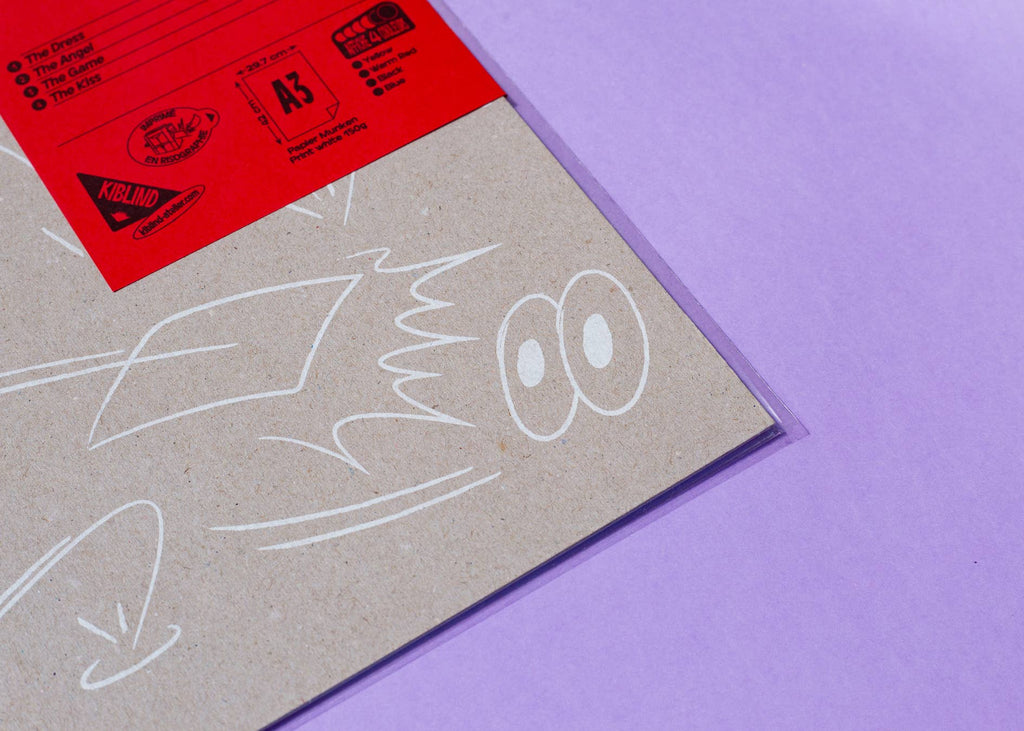 A3 poster - Lou Benesch - The Dress - Rosetta's