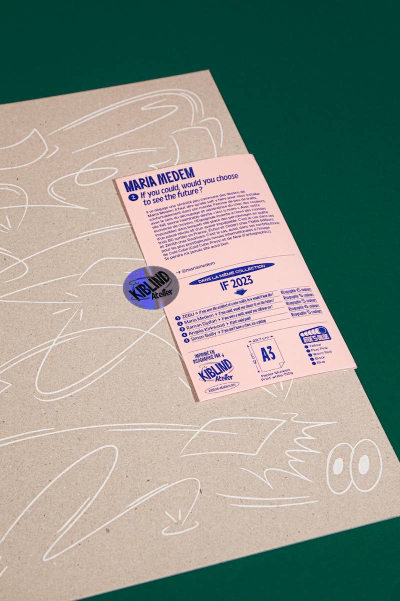 A3 poster - María Medem - If you could... - Rosetta's