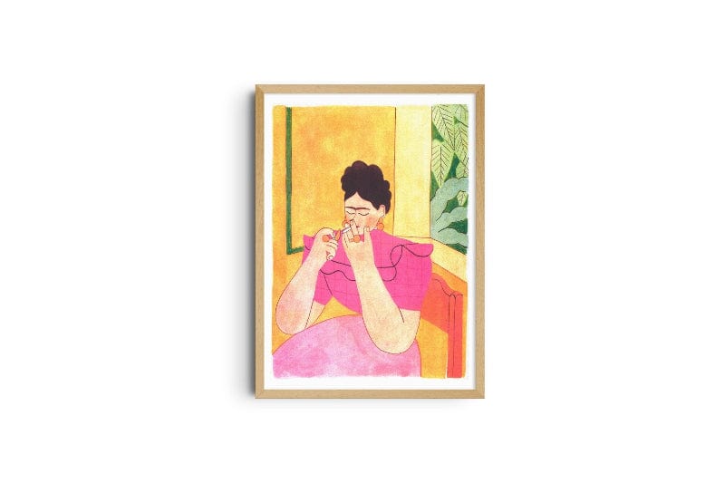 A3 poster - Morgane Fadanelli - Frida Kahlo - Rosetta's