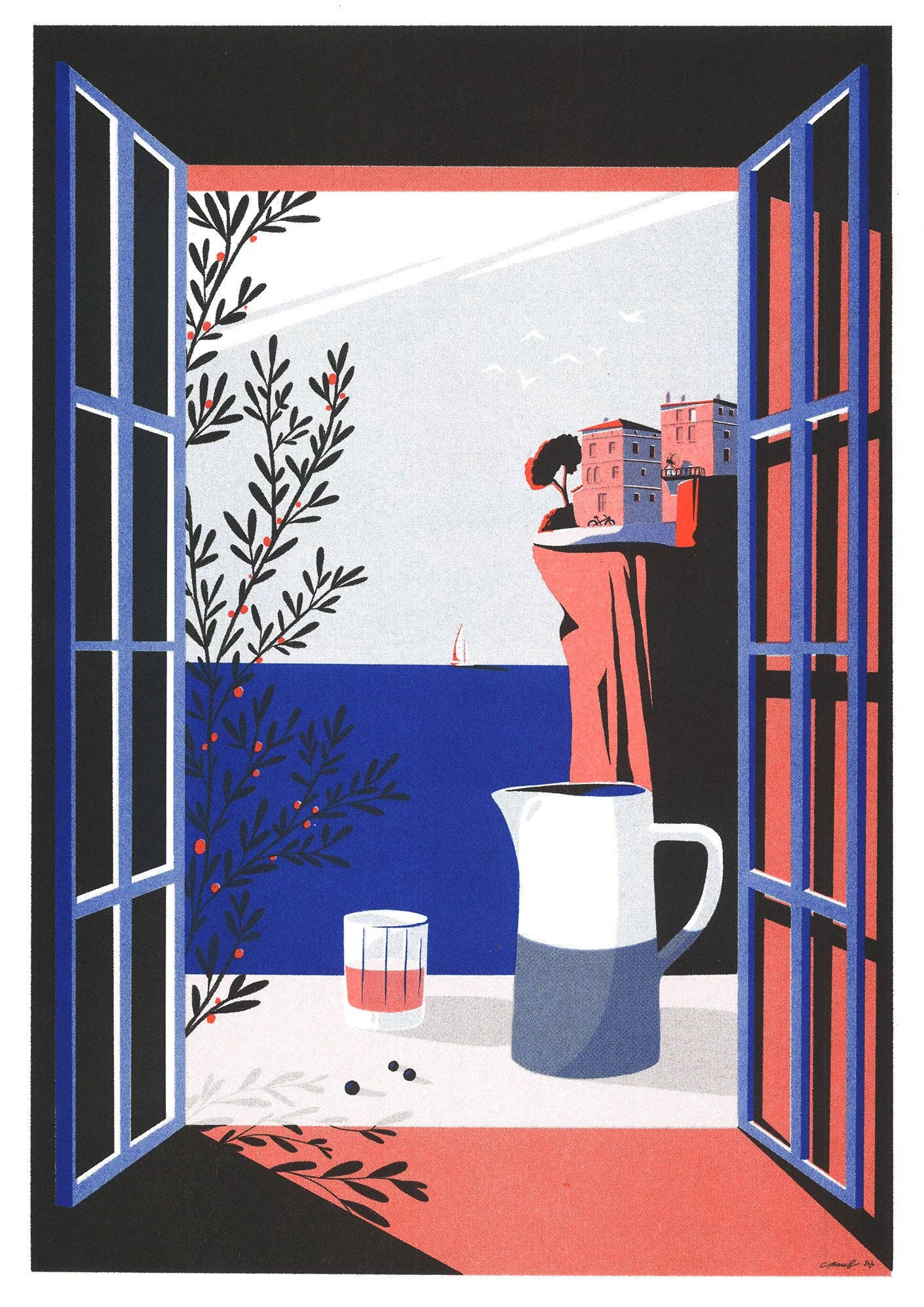 A3 poster - Paul Sirand - Bonifacio - Rosetta's