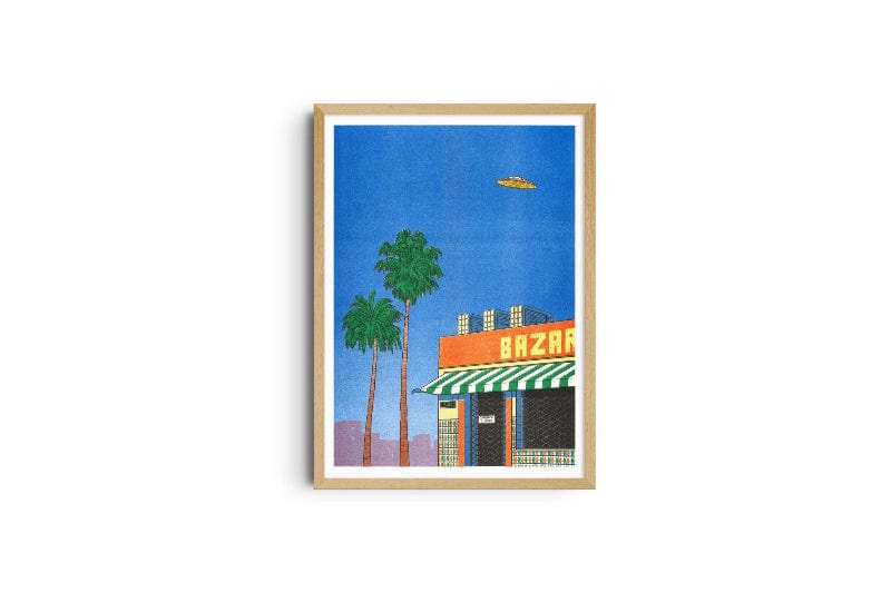 A3 poster - Simon Bailly - Spain at 15:00 - Rosetta's